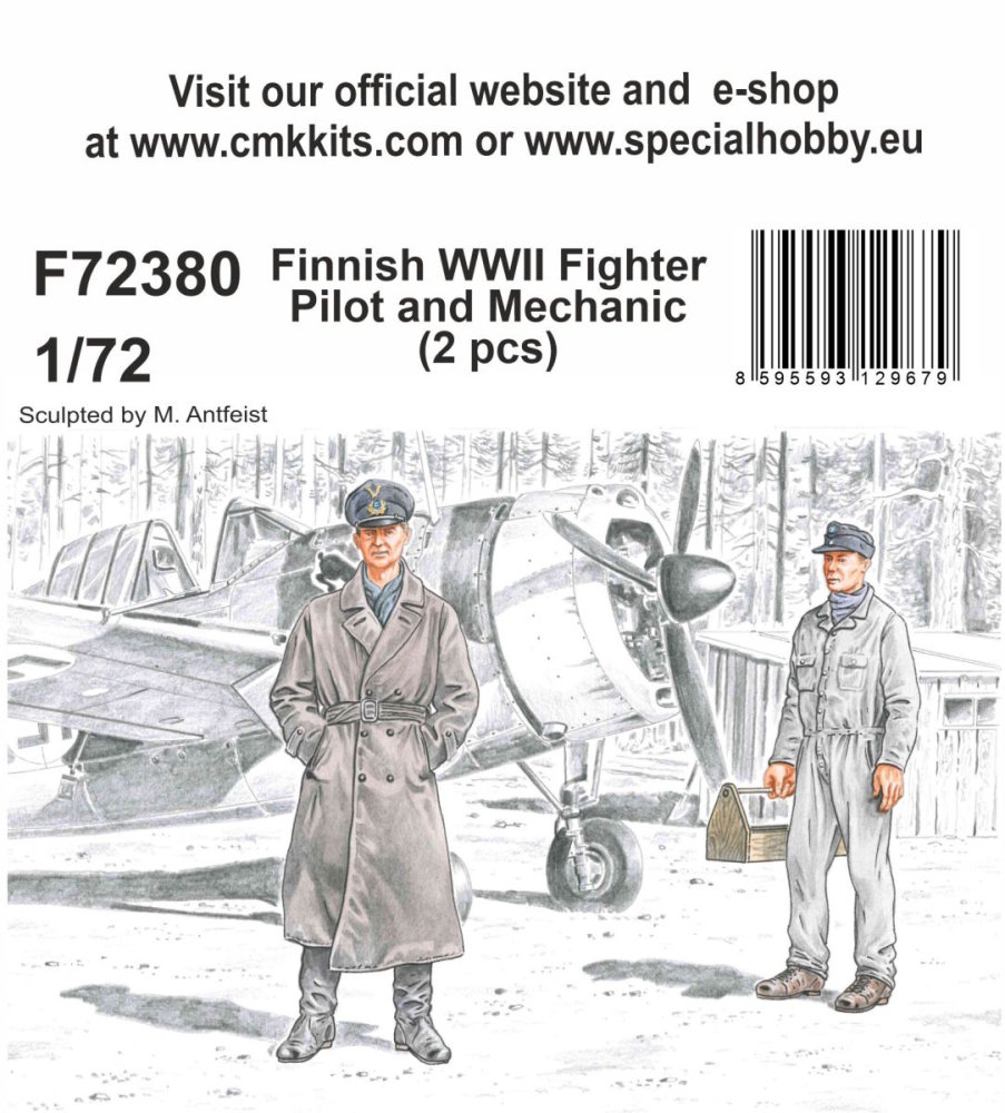 WW2 Finnish pilot & mechanic