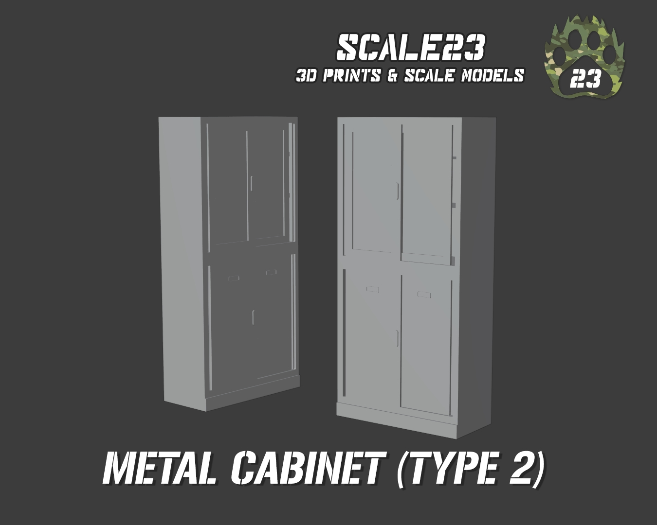 Metal cabinet - type 2 - Click Image to Close