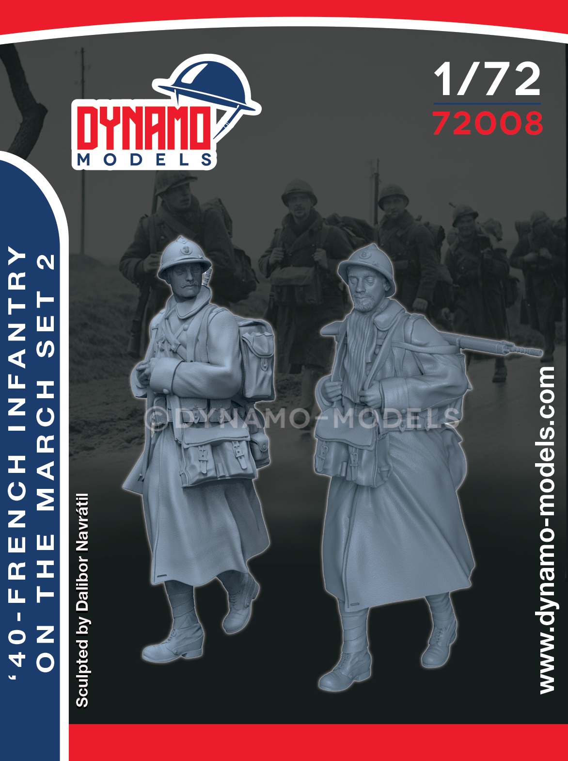 French Infantry Marching - France 1940 - set 2 - Click Image to Close
