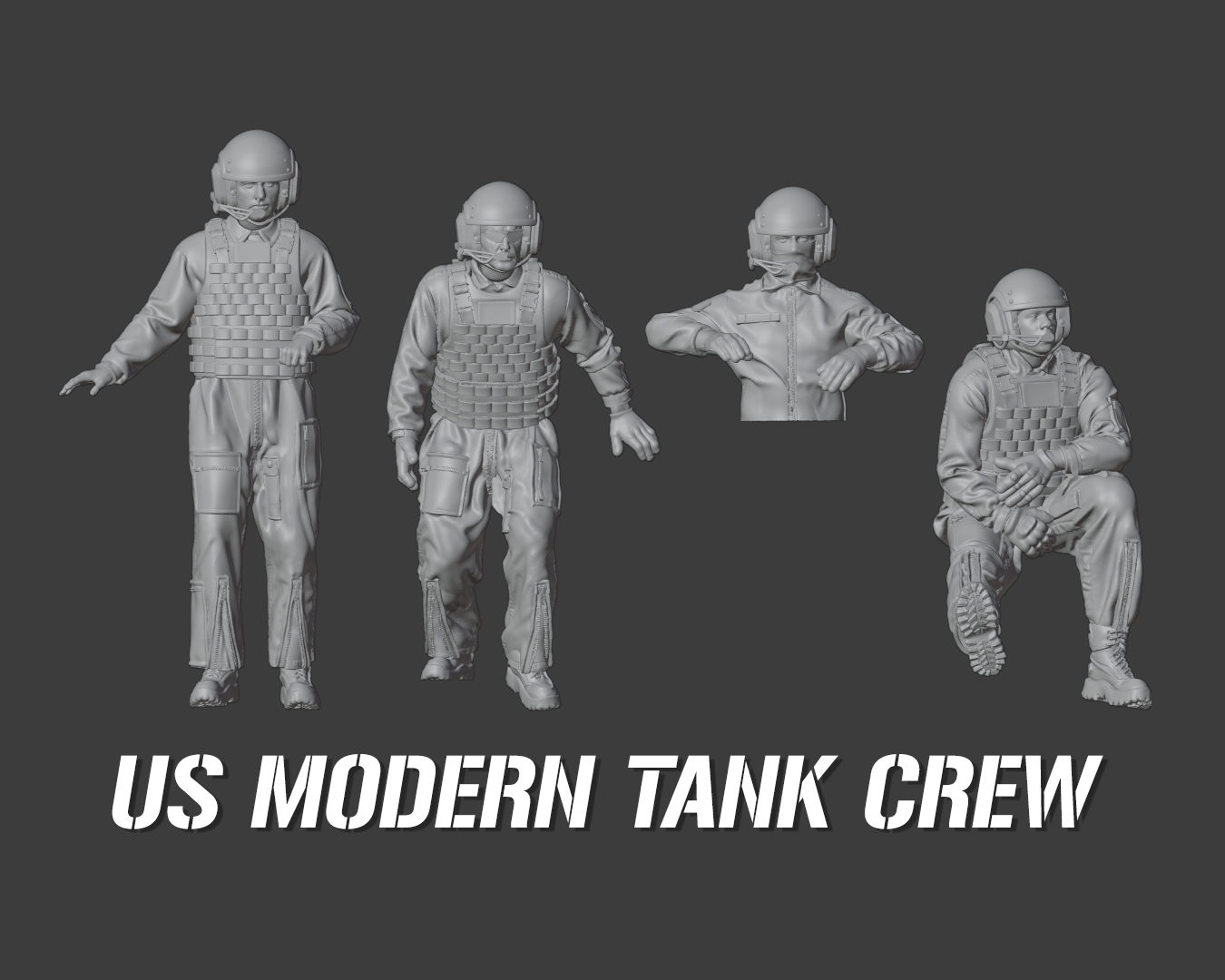 US Modern Tank Crew - Click Image to Close