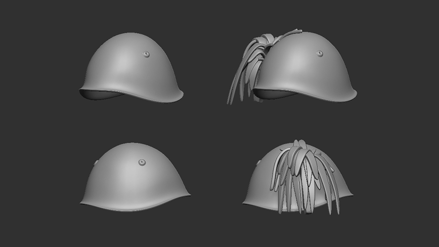 Italian helmet M33 (5+5pc) - Click Image to Close