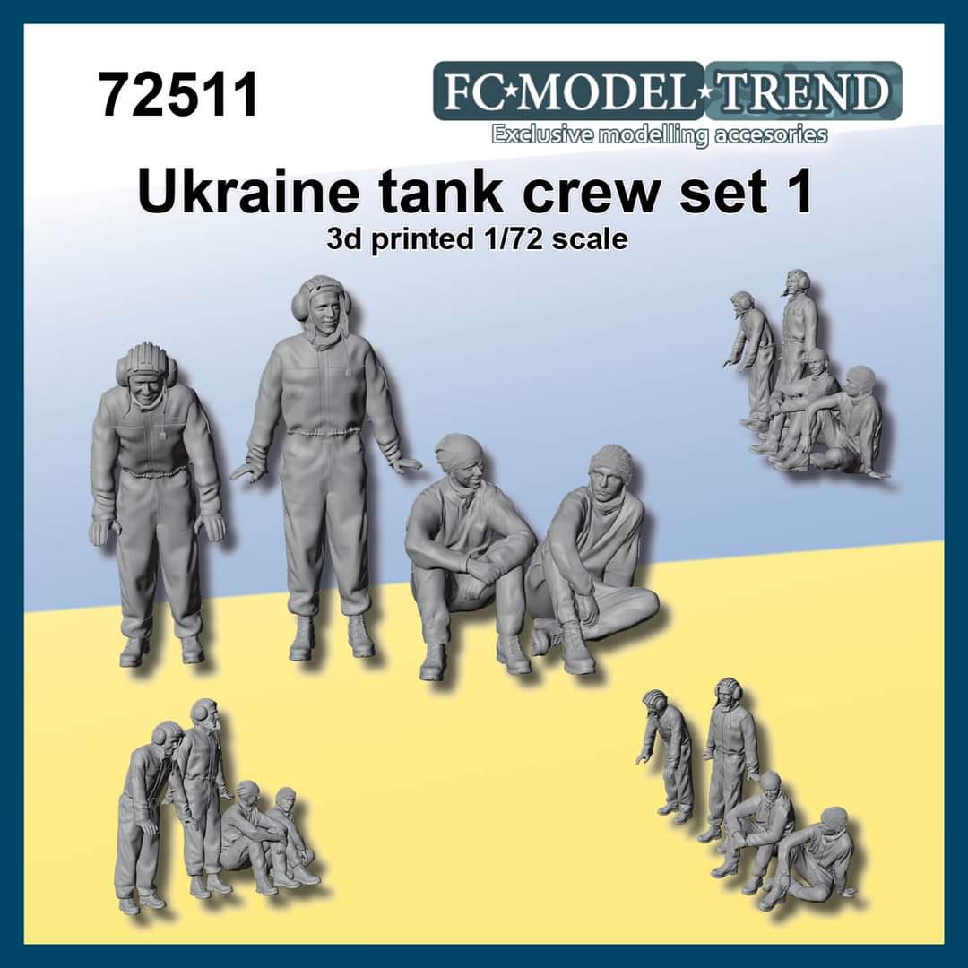 Ukraine tank crew - set 1 - Click Image to Close