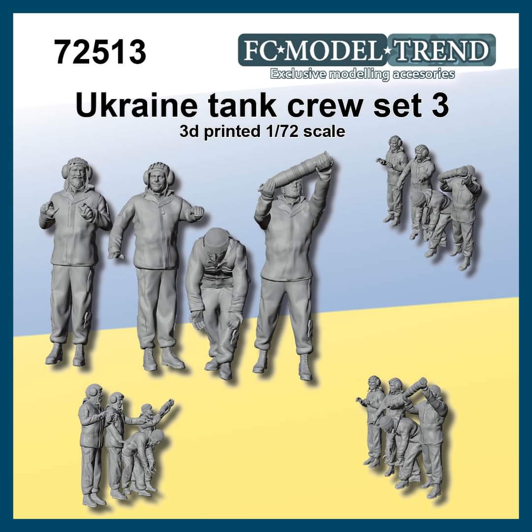 Ukraine tank crew - set 3 - Click Image to Close