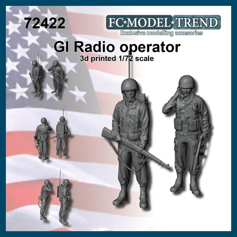 WW2 U.S. soldiers - radio