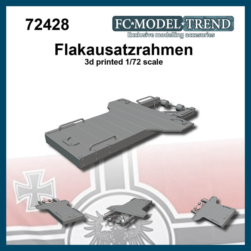 Flakausatzrahmenm Flak 38 base for Opel Blitz - Click Image to Close