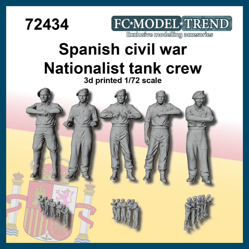 Nationalist tank crew SCW - Click Image to Close