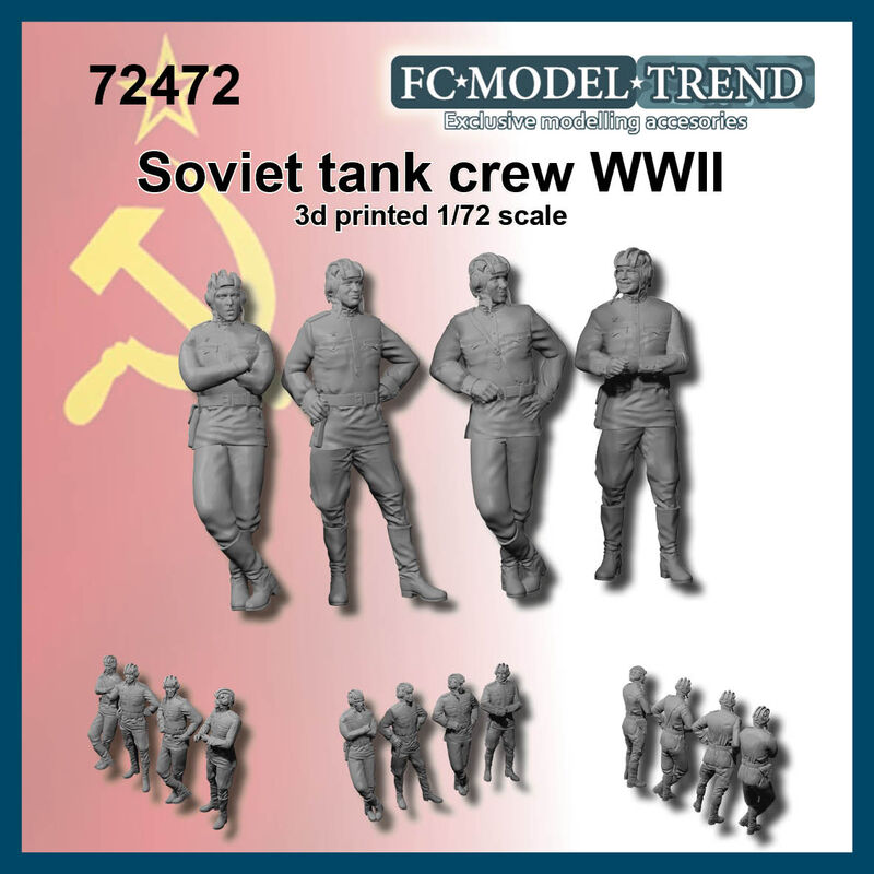 WW2 Soviet tank crew