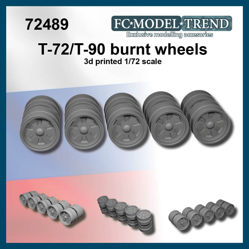 T-72/90 burnt wheels - Click Image to Close