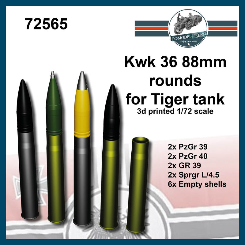 8.8cm Kwk36 ammo