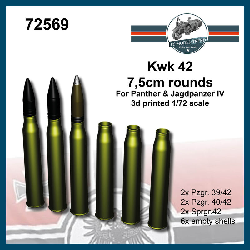 7,5cm Kwk 42 ammo