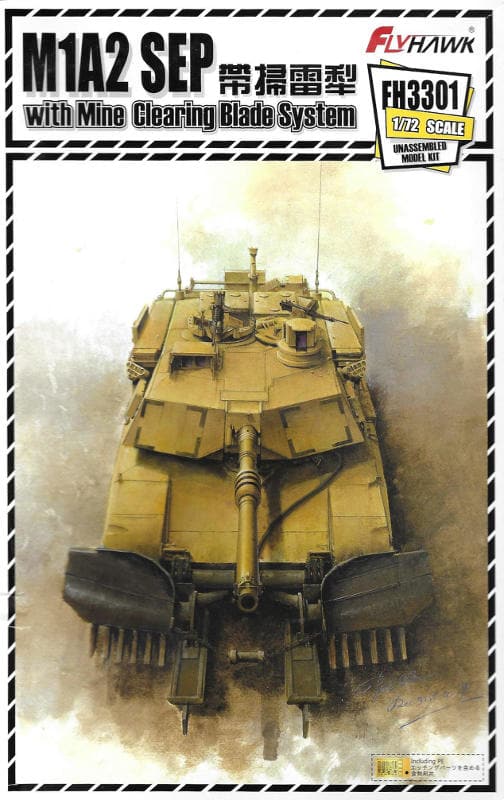 Abrams M1A2 SEP with Mine Clearing Blade System - Click Image to Close