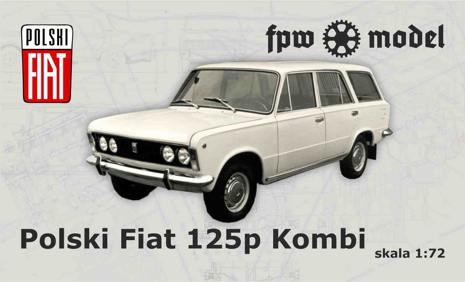 Polski Fiat 125p - kombi - Click Image to Close