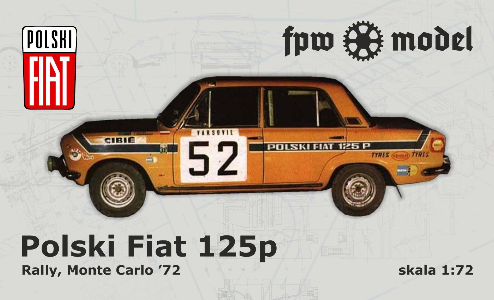 Polski Fiat 125p - early "Monte Carlo 1972" - Click Image to Close