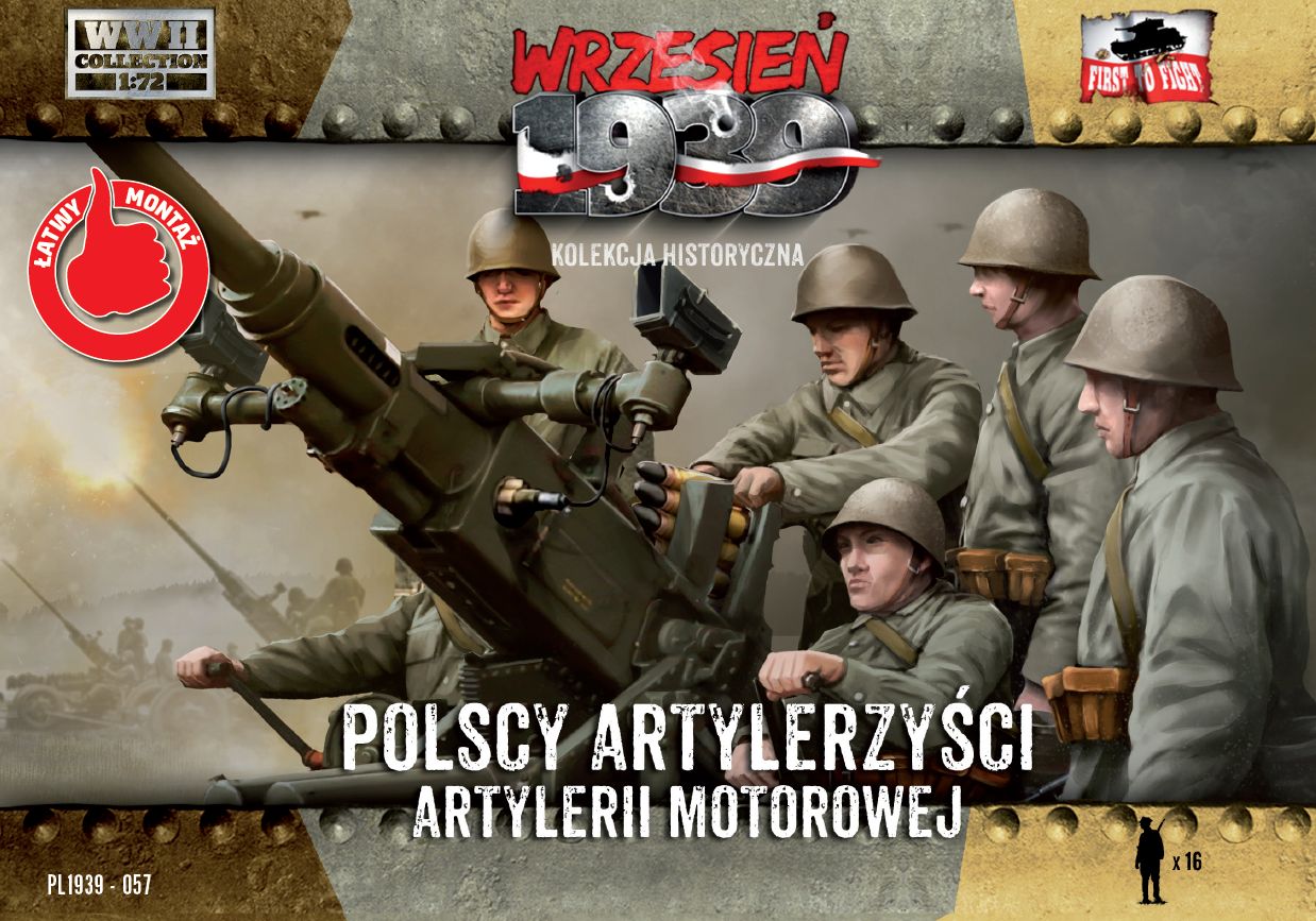 WW2 Polish AA Bofors crew - Click Image to Close