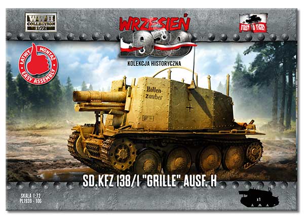 15cm sIG 33(Sf) auf Panzerkampfwagen 38(t) Ausf.H "Grille" - Click Image to Close