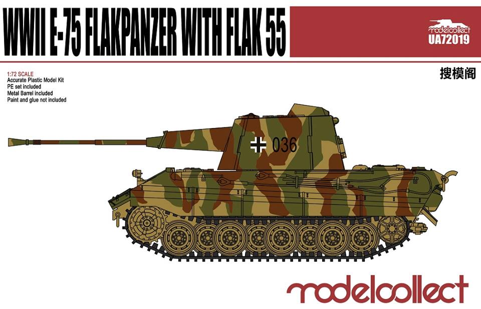 E-75 Flakpanzer mit Flak 55 - Click Image to Close