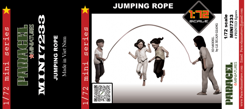 Vietnamese kids play jumping rope
