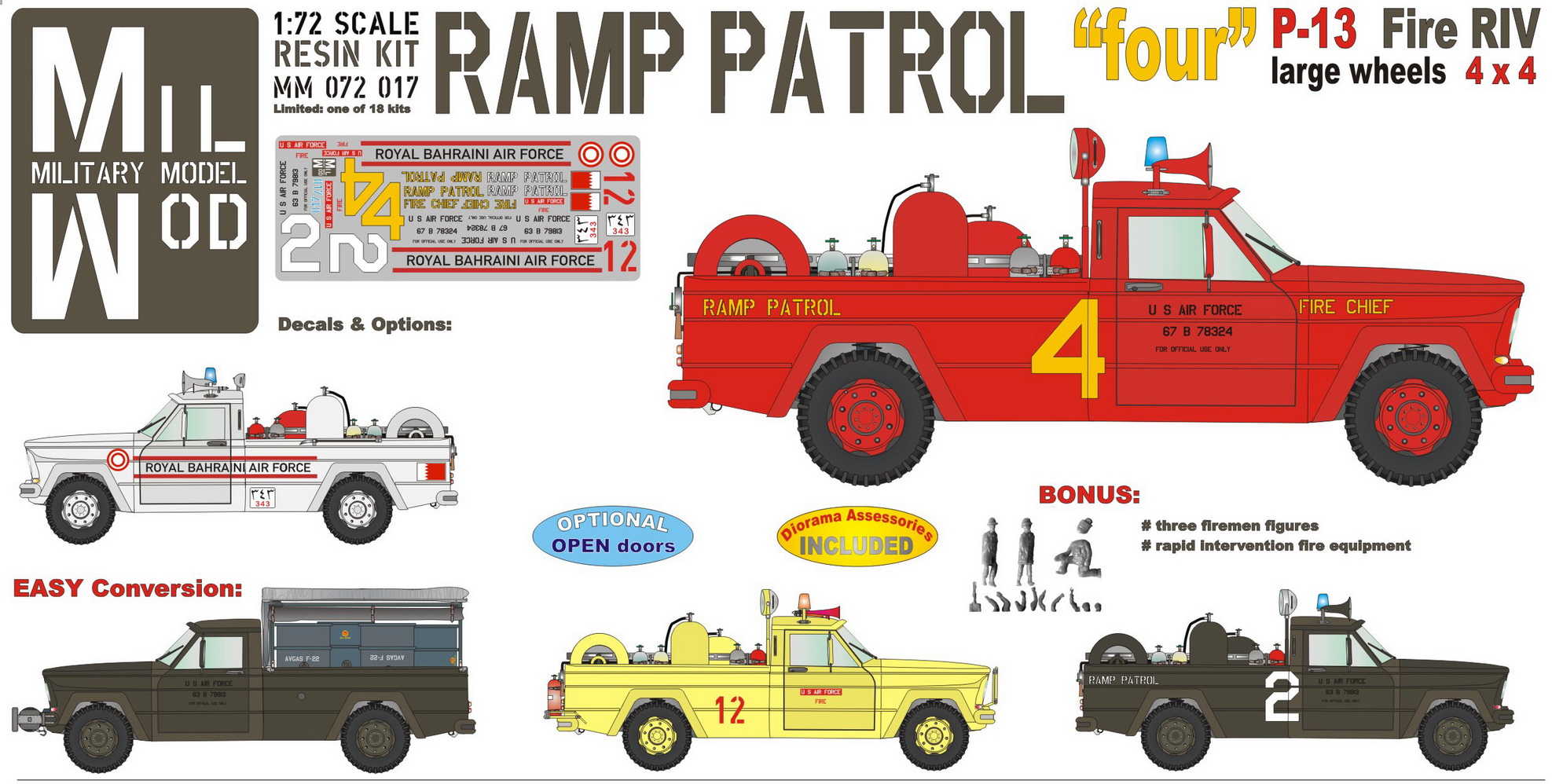 Jeep Gladiator Ramp Patrol "four" Fire RIV