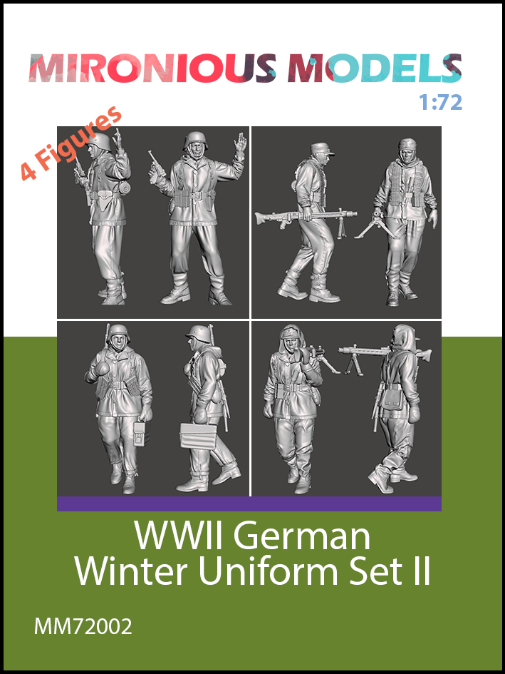WW2 German Soldiers Winter Uniforms - set 2 - Click Image to Close