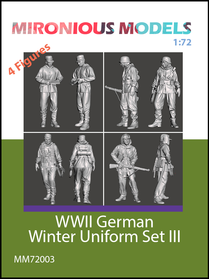 WW2 German Soldiers Winter Uniforms - set 3 - Click Image to Close