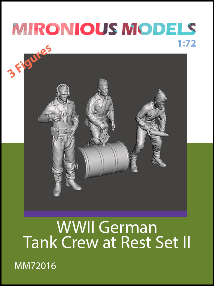 WW2 German Tank Crew at Work - Click Image to Close