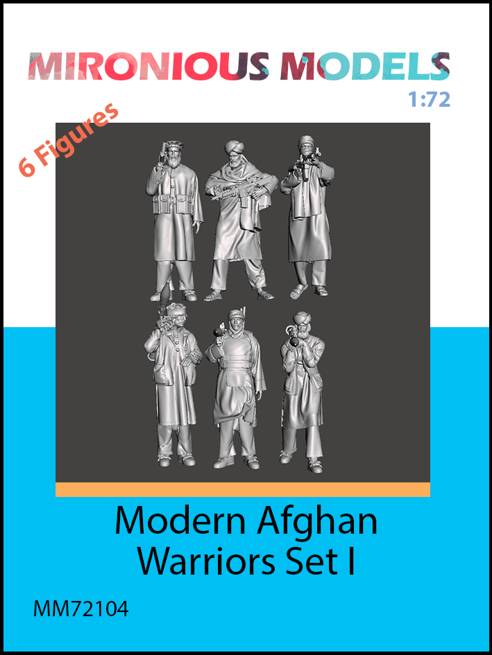 Modern Afghan Warriors - set 1 - Click Image to Close
