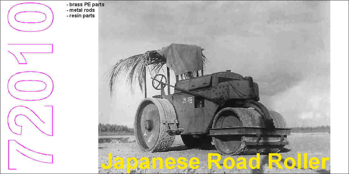 WW2 Japanese road roller - Click Image to Close