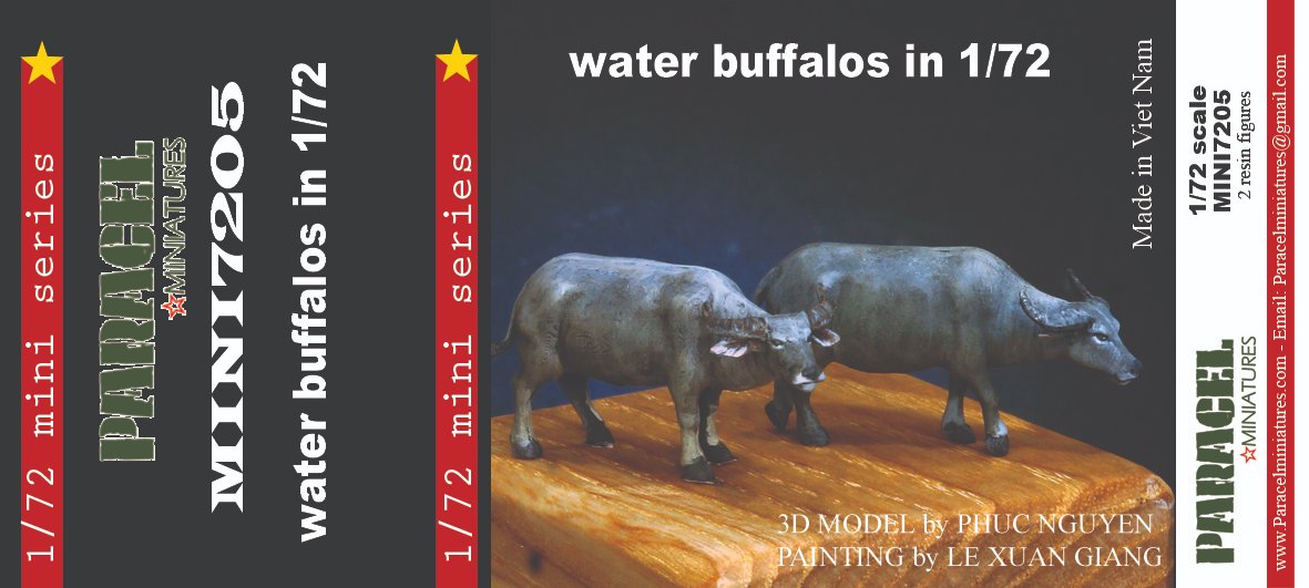 Water Buffalos - Click Image to Close