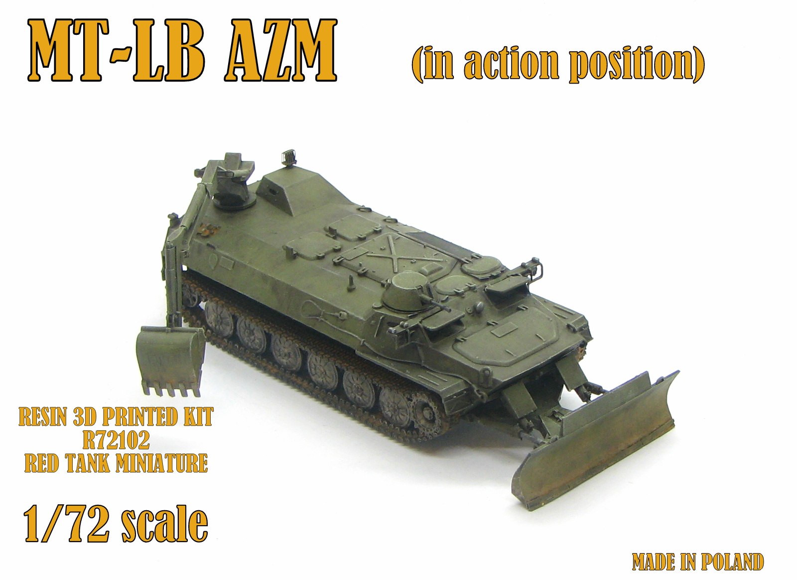MT-LB AZM (in action position) - Click Image to Close