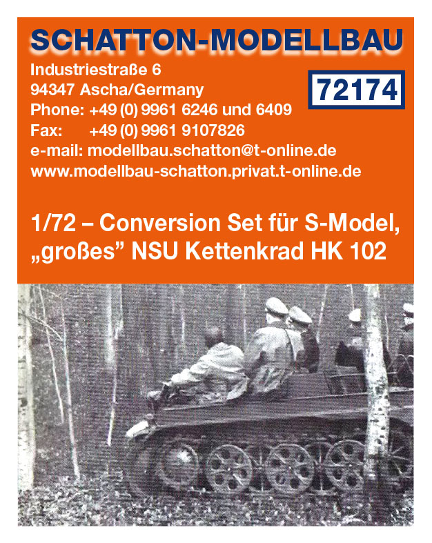 NSU Kettenkrad HK 102 grosses (SMOD)