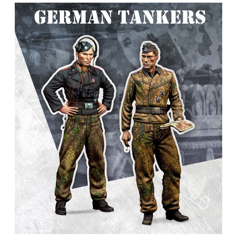 WW2 German tankers - set 1