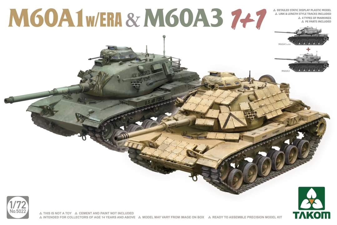 M60A1 ERA & M60A3 - Click Image to Close