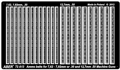 7,62-7,92-.30 and .50 Ammo Belts - Click Image to Close