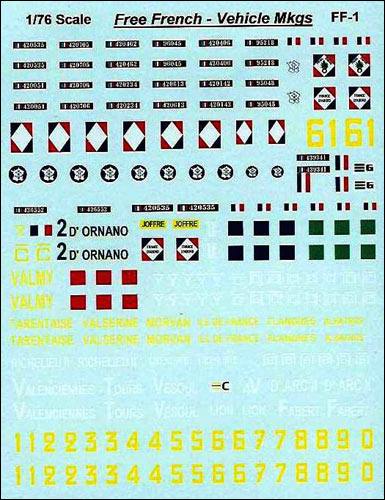 Free French AFV markings - Click Image to Close