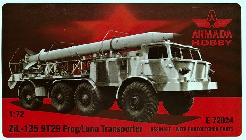 ZIL-135 9T29 Frog / Luna transporter - Click Image to Close