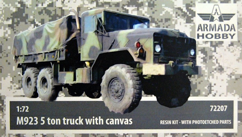 M923 5t truck "Bigfoot" with canvas - Click Image to Close
