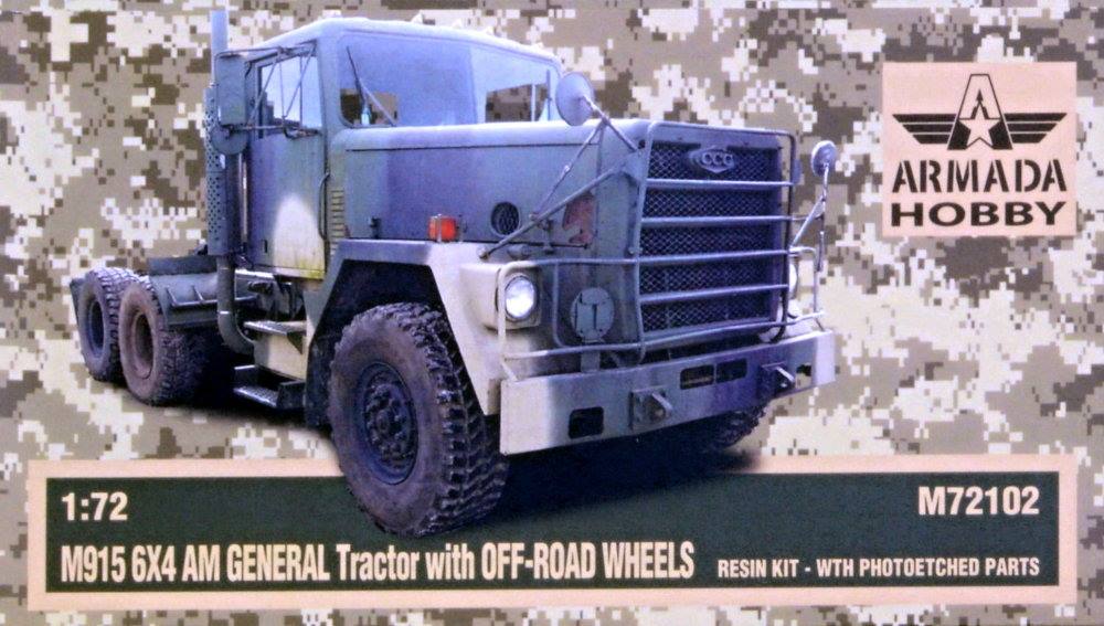 M915 AM General with off-road wheels - Click Image to Close