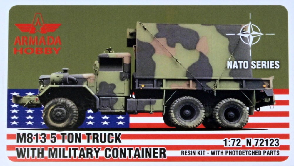 M813 Truck 5t - mil. container - Click Image to Close