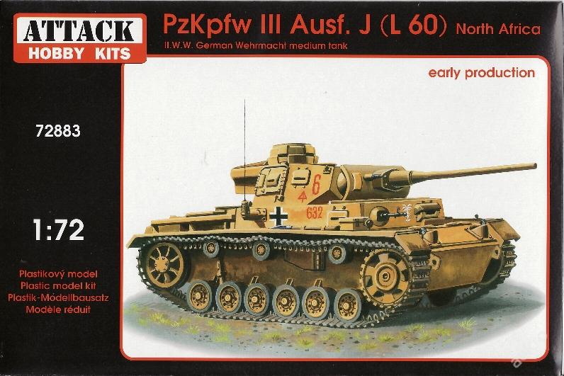 Pz.Kpfw.III Ausf.J (L60) North Africa - Click Image to Close