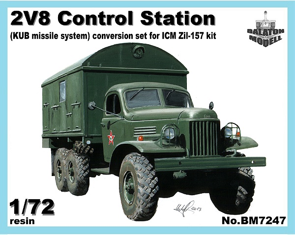 Zil-157 KUNG-1 shelter (ICM) - Click Image to Close