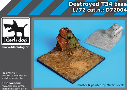 Destroyed T-34 base - Click Image to Close