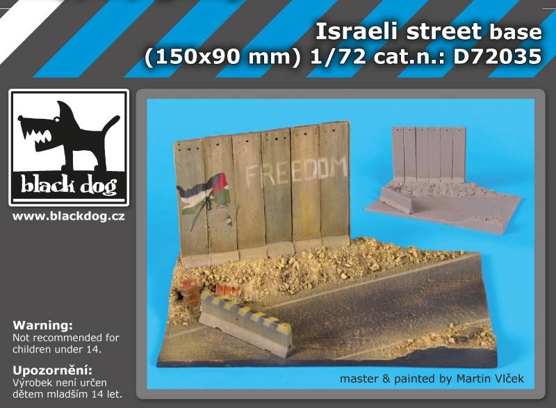 Israeli street base (150x90mm) - Click Image to Close