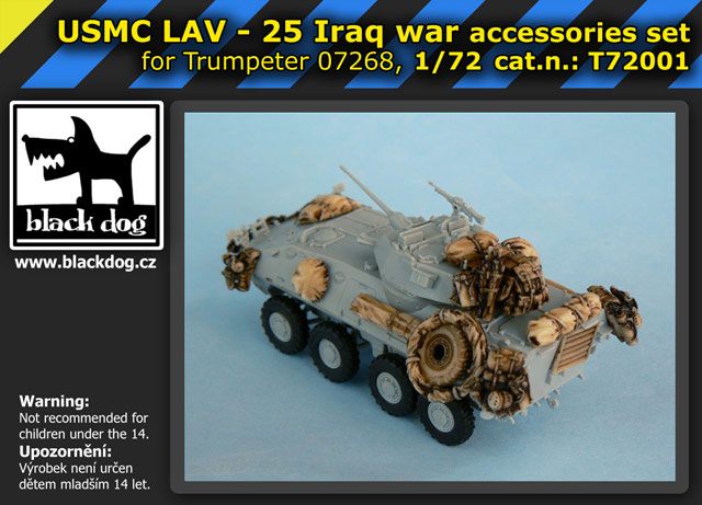 USMC LAV - 25 Iraq war accessory set (TRP) - Click Image to Close