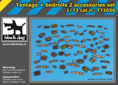 Tentage & bedrolls - set 2
