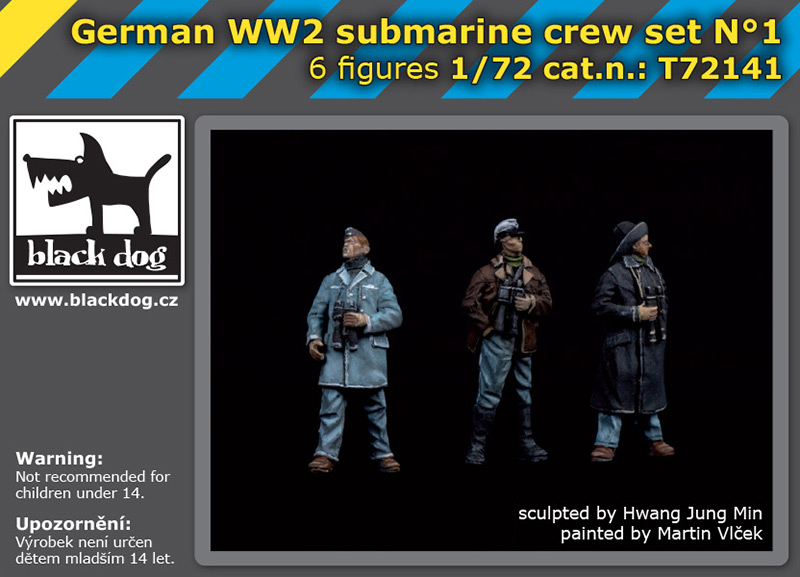 WW2 German U-boot crew - set 1 (2xfig)