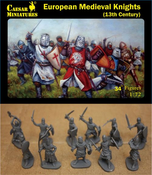 European Medieval Knights - 13th Century - Click Image to Close