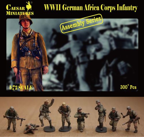 WWII German Africa Korps Infantry