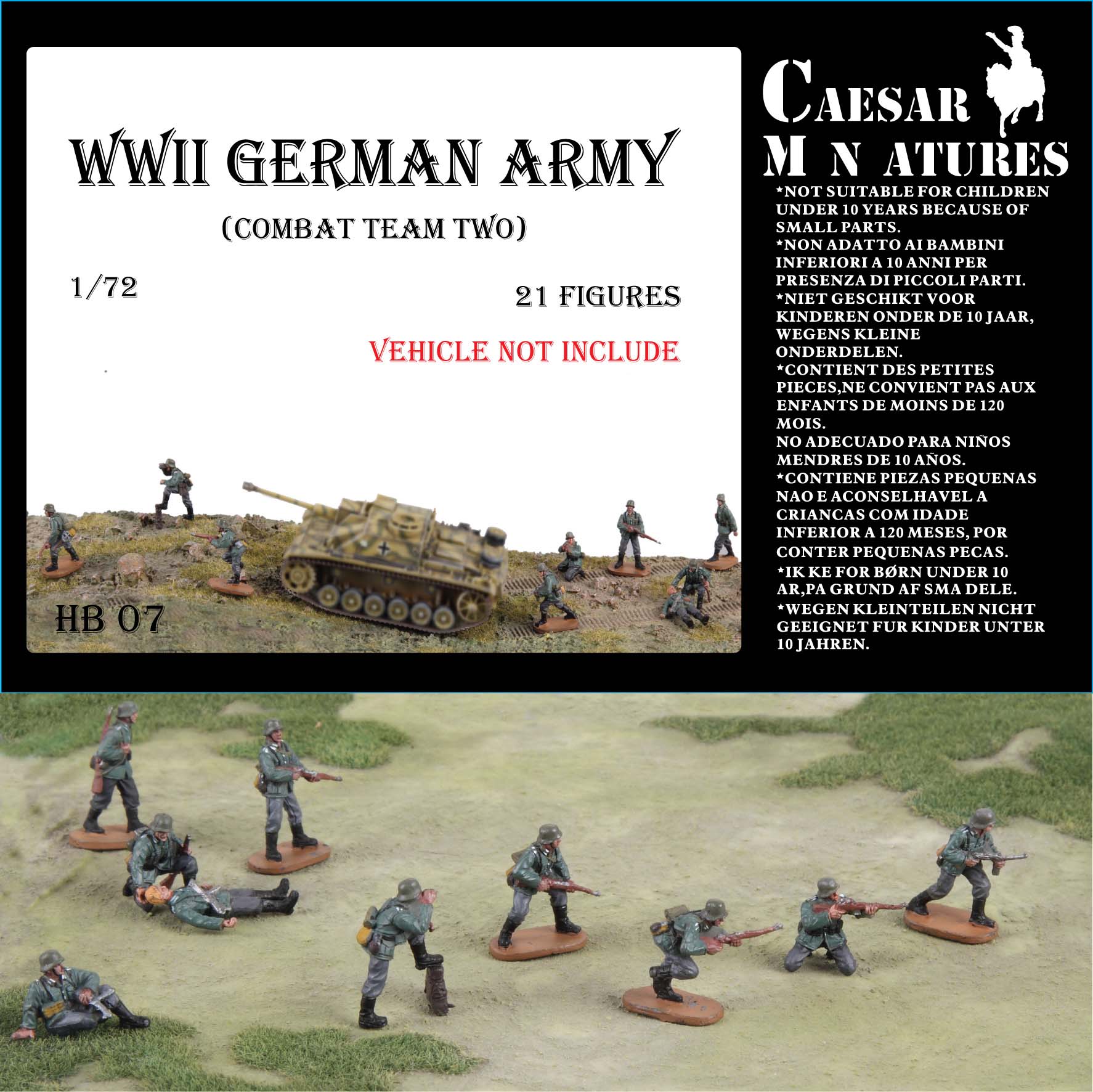 WWII German Army Combat Team - set 2