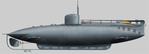 Italian Submarine class A (A2)