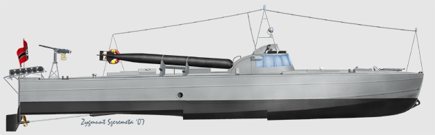 German Motorboat S 624 (ex M.A.S. 424) - Click Image to Close
